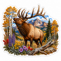 Elk Sticker | Colorado Wildlife Decal